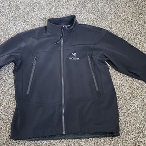 Arc'teryx Men's Black Performance Softshell Jacket